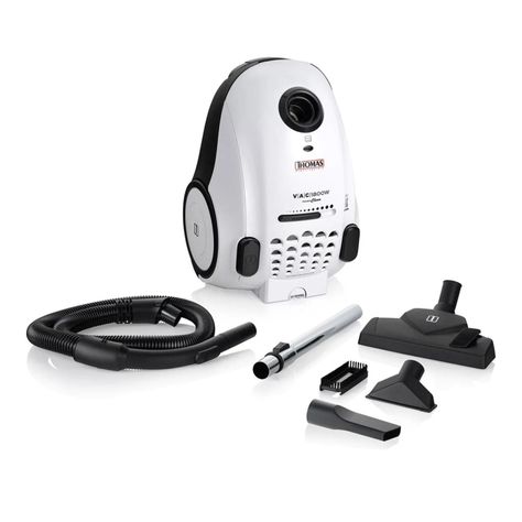 Aspiradora Electrica 1800W 3 Filtrados Blanco TH-1870 Thomas-4