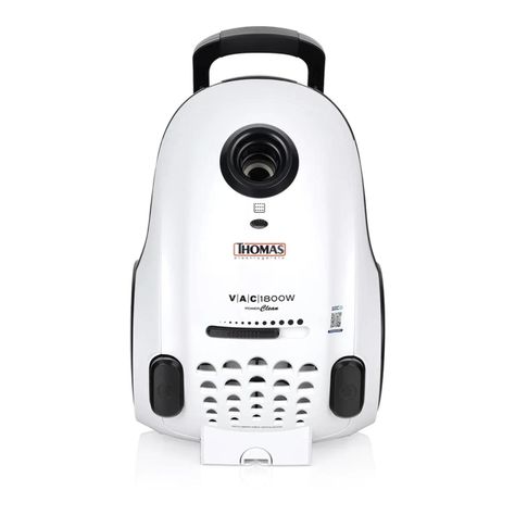 Aspiradora Electrica 1800W 3 Filtrados Blanco TH-1870 Thomas-2