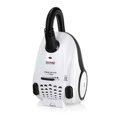 Aspiradora Electrica 1800W 3 Filtrados Blanco TH-1870 Thomas-3