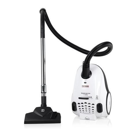 Aspiradora Electrica 1800W 3 Filtrados Blanco TH-1870 Thomas-1
