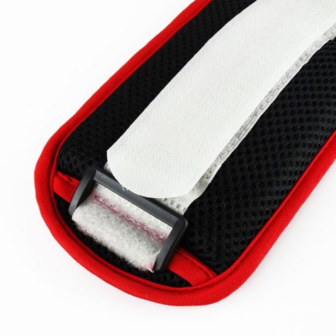 PAR PESO MUÑECAS/TOBILLOS 2 KG NEGRO-ROJO-4