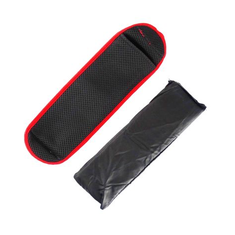 PAR PESO MUÑECAS/TOBILLOS 2 KG NEGRO-ROJO-3