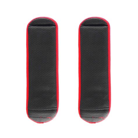 PAR PESO MUÑECAS/TOBILLOS 2 KG NEGRO-ROJO-2