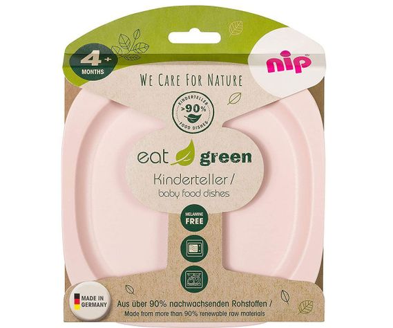 Platos Green Materias Primas Renovables Rosa NIP-0