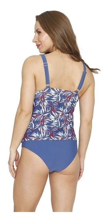 Traje Baño Mujer Tankini Nuevo Original H2o-2