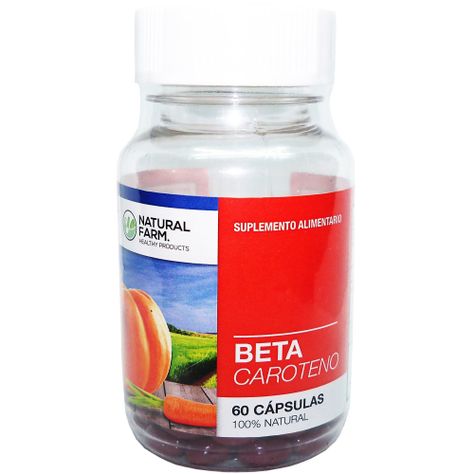 NATURAL FARM BETACAROTENO NF 60 CAPS BLANDAS-0