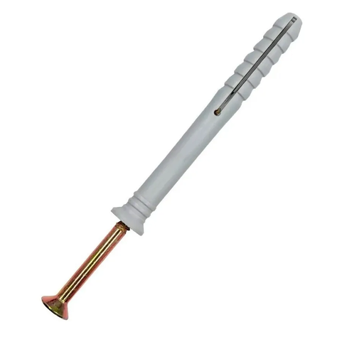Tarugo Clavo - Tornillo Punta Cruz 6x80mm 100 Pcs Sl19025-0