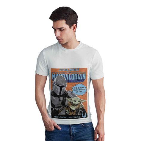 Polera Manga Corta Star Wars - The Mandalorian D2-0