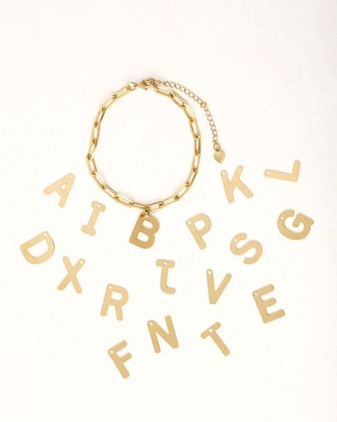 PULSERA ORO  MUJER LETRA J CATALINA - CANTARINA-0