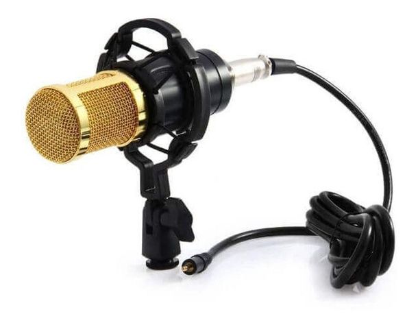 Microfono Condensador Andowl Aw-800 Podcast Tiktok Zoom-0