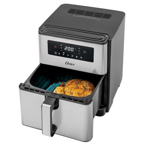 Freidora De Aire Digital Oster Con Capacidad De 9 Litros Ckstaf90d-0