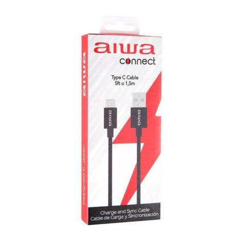 Cable Usb Tipo C Aiwa 1,5 Metros-1