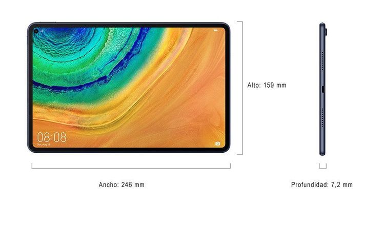 Huawei MatePad Pro 256GB 10.8 + Teclado + Lapiz - Gris Nocturno-6