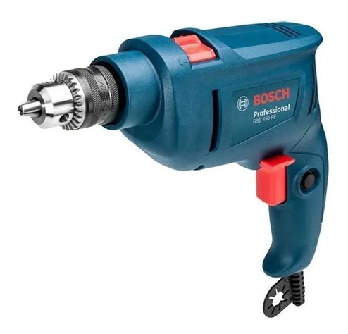 Taladro Percutor Bosch Gsb 450 Re 10 Mm 450w-3