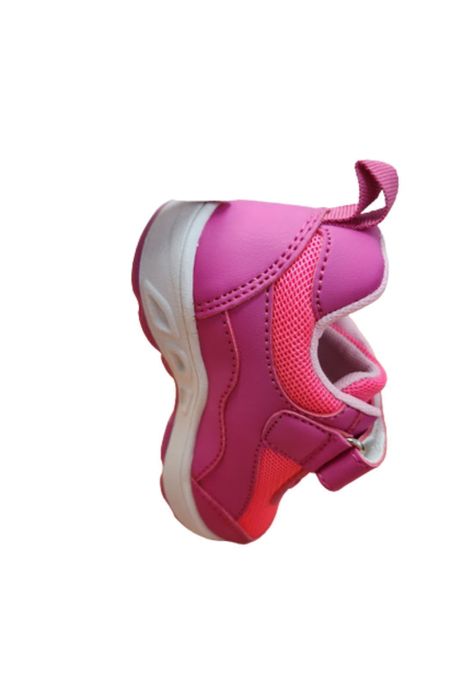 Zapatilla Niña Velcro Fucsia-3