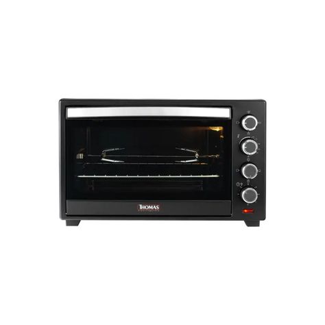 Horno Electrico 38L 1600W 250°C Grill Conveccion Spiedo TH-38N Thomas-0