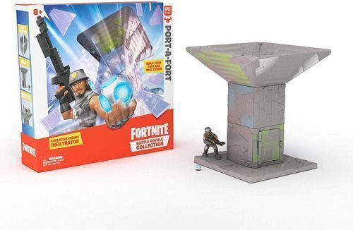 Figura De Acción Con Set Construye Un Fuerte Fortnite-0