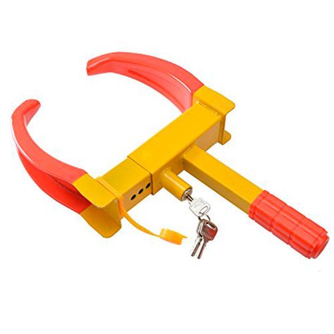 Traba Rueda Pitbull Seguridad Para Autos Metal Anti Robo-0