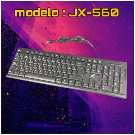 TECLADO JX-560-1