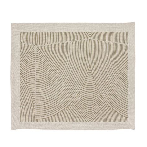Set  de Individuales, Linet Natural, Taupe-0