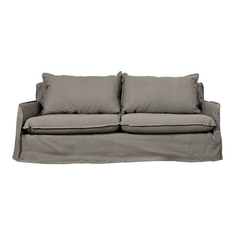 Sofá Rehue Lino Gris Piedra 3C-0