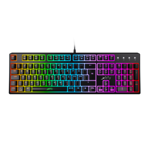 Teclado Mecánico XTRFY K4 TKL RGB Black FULL Size-0