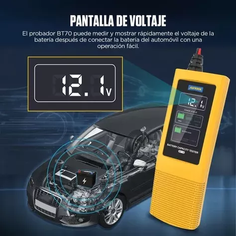 Probador Baterías BT70 -6