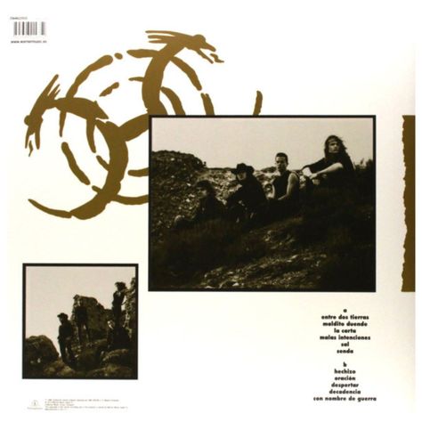 HEROES DEL SILENCIO - SENDEROS DE TRAICION (LP+CD) | VINILO-1