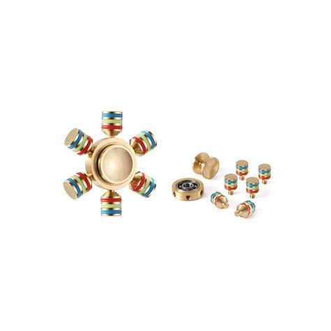 Spinner Metálico Desarmable De 6 Puntas - PuntoStore-2