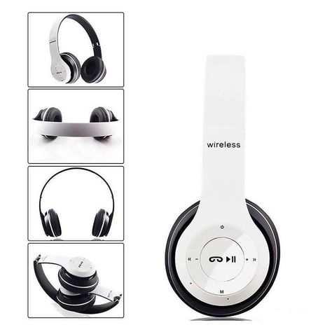 Audifonos Bluetooth P47 FM TF Microfono Verde-1