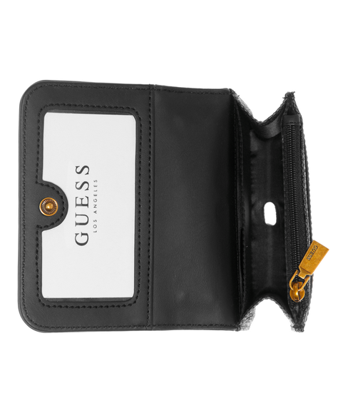 Mini Cartera Guess Alexie Micro Mini Bla Negro-3