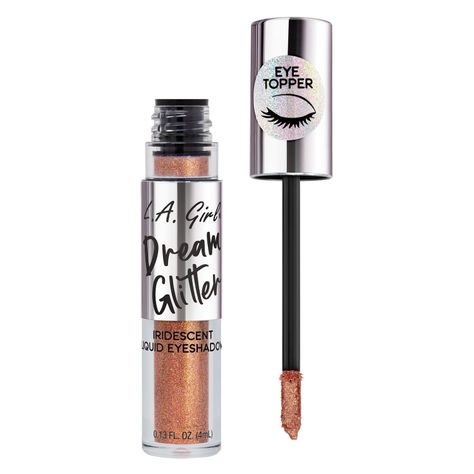 Sombra de Ojos Líquida Iridiscente Rose Gold L.A Girls-2