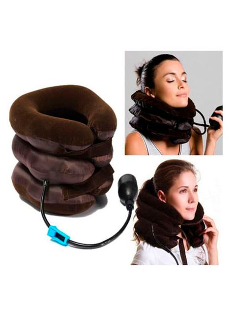 Masajeador de cuello inflable correccion cervical-1
