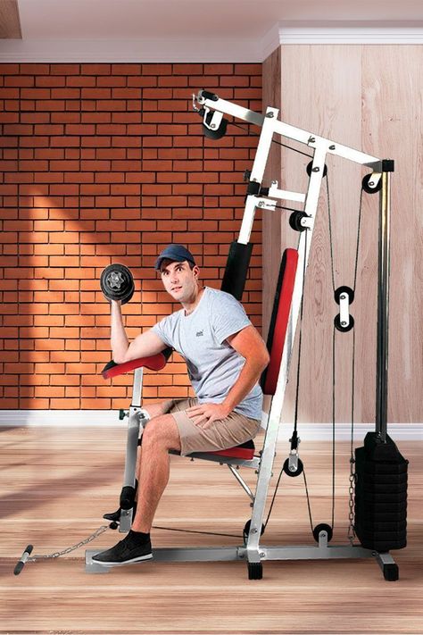 Home Gym Multifuncional TF-7001 Gris-5