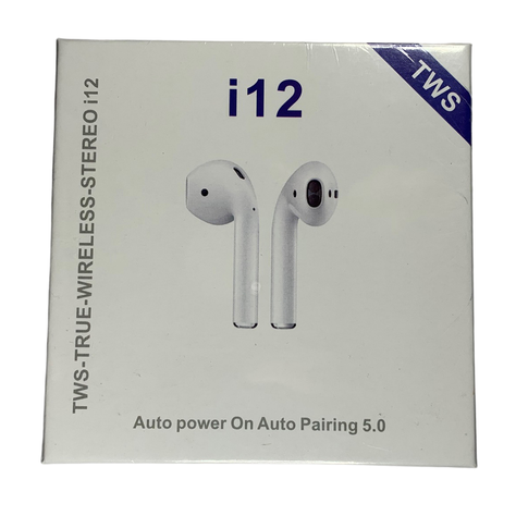 Audífonos Bluetooth I12 Versión 5.0 -1