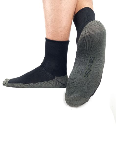 Pack De 5 Pares De Calcetines Cobre Bambú Hombre Corte Americano-1
