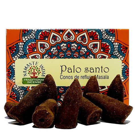 Conos de Incienso Cascada Palo Santo - Namaste-0