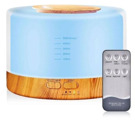 Humidificador Difusor  500 Ml 7 Colores-0