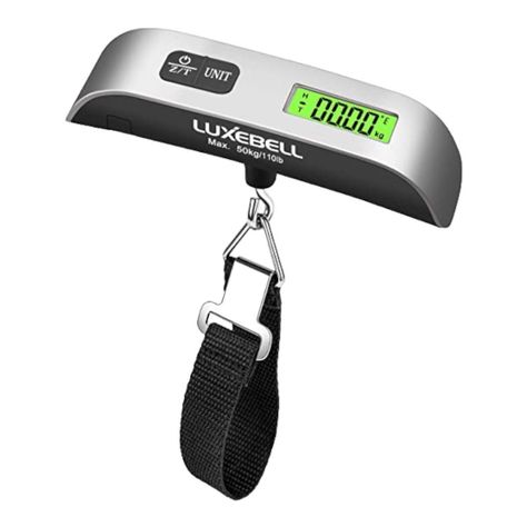 PESA DIGITAL MALETAS  BASCULA  BALANZA 50 KILOS RETROILUMINADA AA17-3