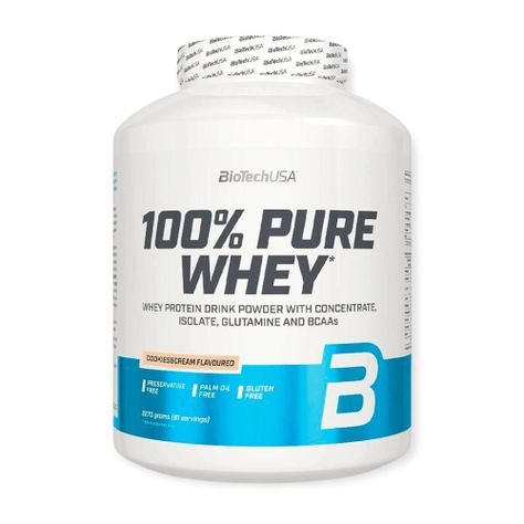 100 Pure Whey 5lib - Biotech Usa - Cookies And Cream-0