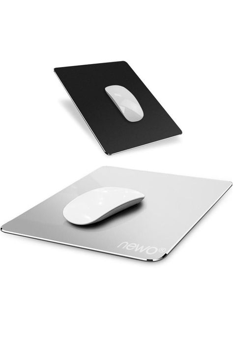 Mouse Pad Reversible Aluminio y Cuero PU NW-A20 NW-A20-0