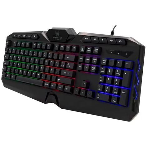 Teclado Gamer USB RGB Negro Onset Monster Games-1