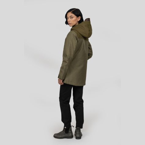 Chaqueta Haneret Mujer Green Gnomo-1