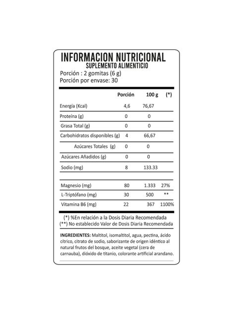 Vitaminas para dormir L-triptófano, vitamina b6 y Magnesio 2 meses-1
