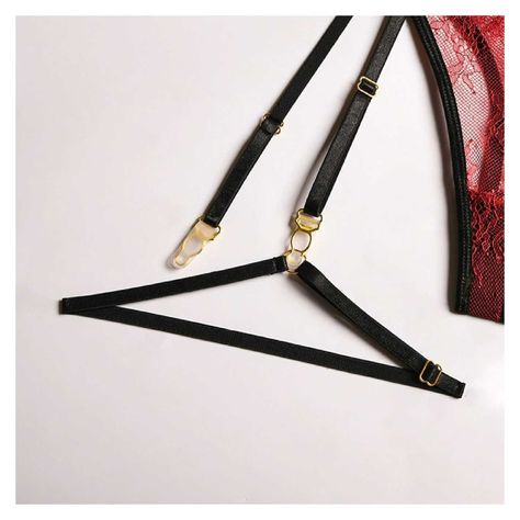 LENCERIA EROTICA CON LIGAS BUDAPEST TALLA M-6