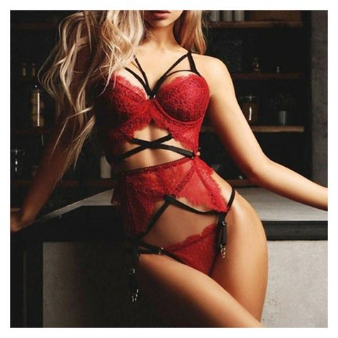 LENCERIA EROTICA CON LIGAS BUDAPEST TALLA M-2