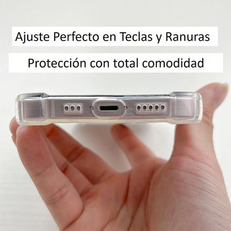 Carcasa Para iPhone 12 Transparente-4