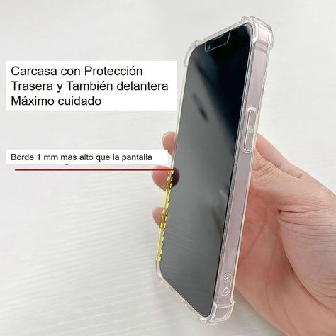 Carcasa Para iPhone 12 Transparente-3