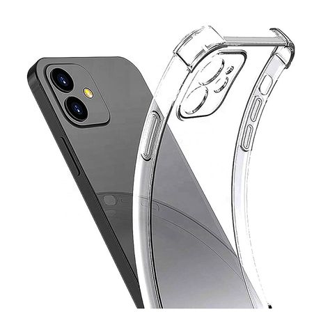 Carcasa Para iPhone 12 Transparente-0