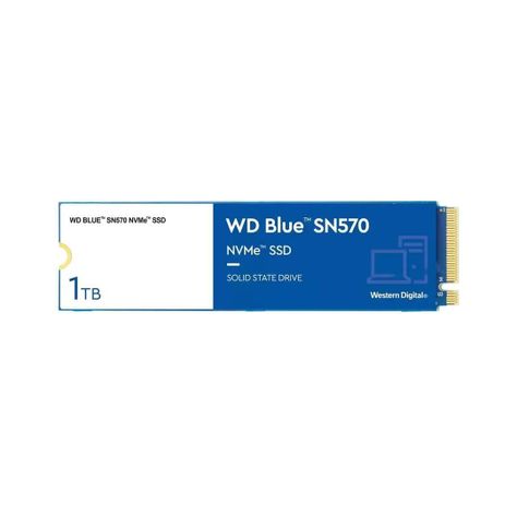 Unidad de Estado Sólido WD Blue SN570, 1TB, NVMe M.2, Lectura 3500 MB/s Escritura 3000 MB/s-0